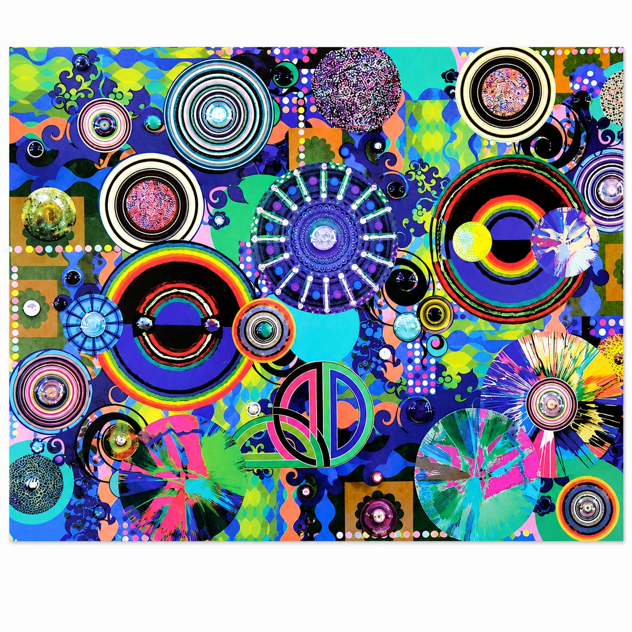 Back cover of The Collages of Robert M. Swedroe 2006–2011 art book