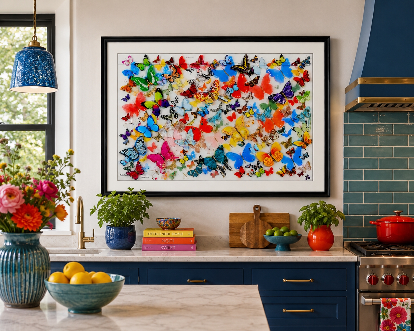 Butterflies Of The World - Limited Edition Canvas in use 2