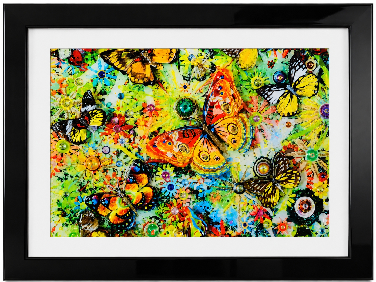 Butterfly Nectar Chase - Limited Edition Canvas