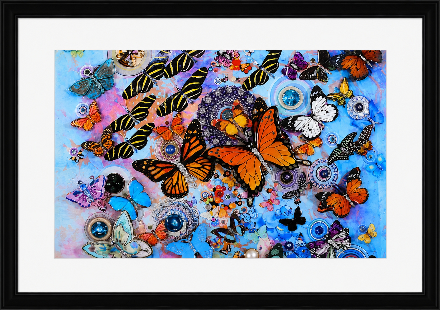 Flight of the Butterflies – Hand-Signed and Numbered Framed Limited Edition by Robert M. Swedroe